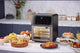 Strailine Digital Air Fryer 15L Oil Free Cooking Led Display With Touch Screen Smart Finish Cook 1350W Black
