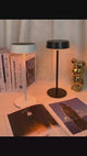 Strailine Solar Charging Cordless Table Lamp IP67 Waterproof Stepless Dimming for Indoor and Outdoor