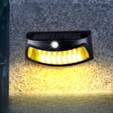 Solar Wall Lamp - IP65 waterproof, auto on/off, LED garden light for paths/terraces.
